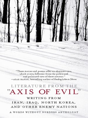 cover image of Literature from the 'Axis of Evil'
